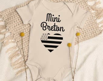 Organic cotton baby bodysuit