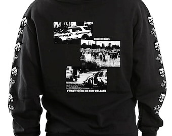 Hoodie Suicideboys x pouya g59 orleans darktrap,hiphop,rap,streetwear