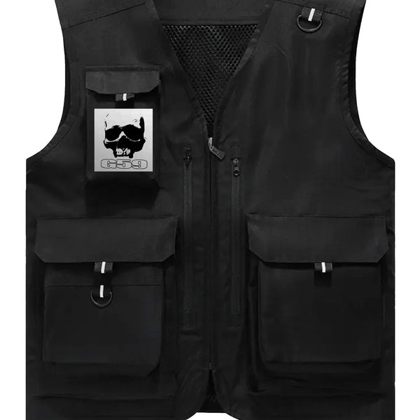 Suicideboys G59 Gilet tactique réfléchissant, hip-hop, darktrap, rap, streetwear