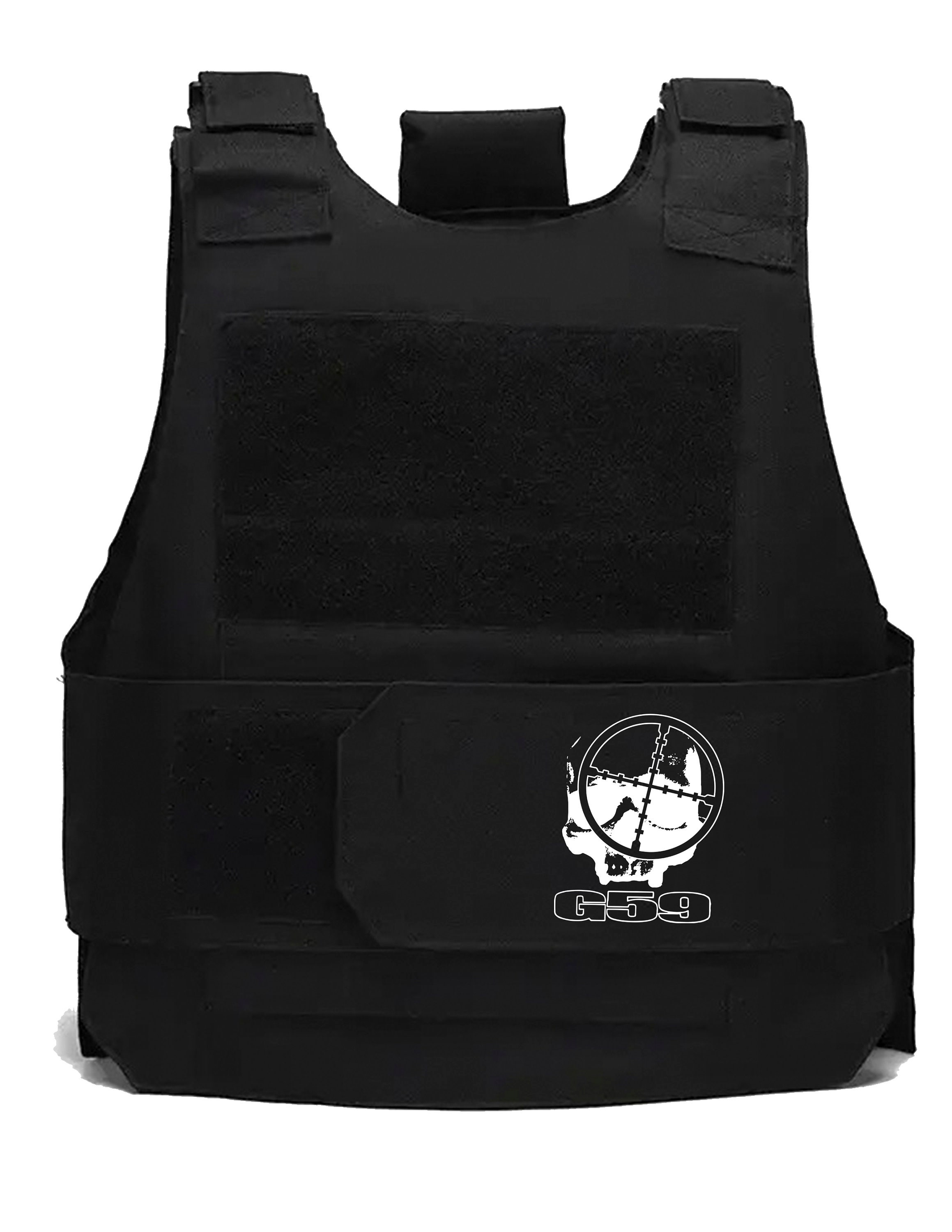 G59 Plate Carrier (BLACK) Tactical Vest, Suicideboys, Hip-hop,trap 