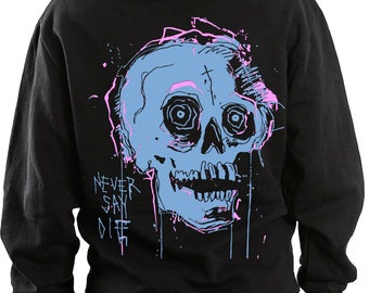 Hoodie Lil Peep ftws never say die darktrap,hip-hop,rap,streetwear