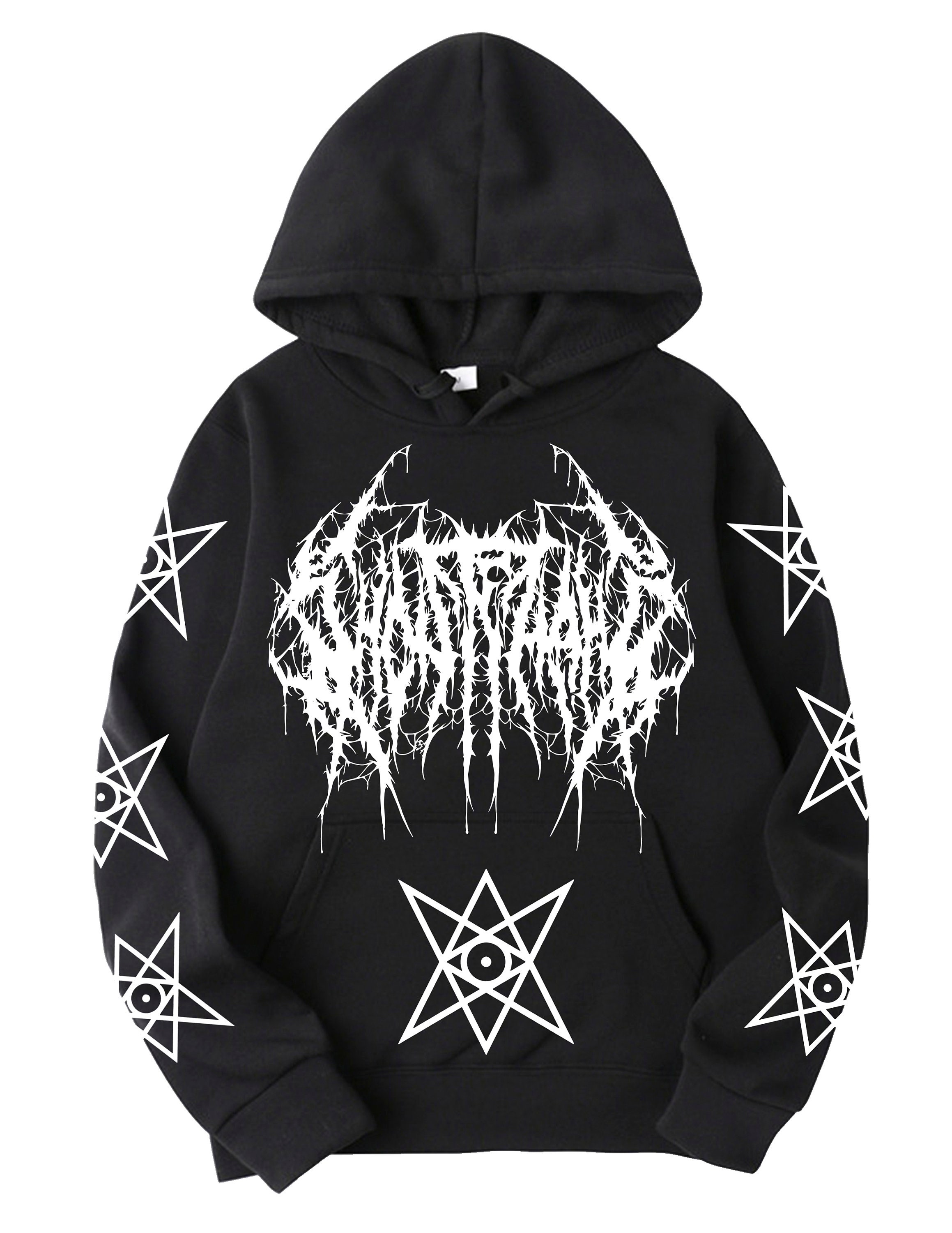 Limited Ghostemane Double Sided Print Hoodie Sweatshirt Streetwear Hip Hop  Metal