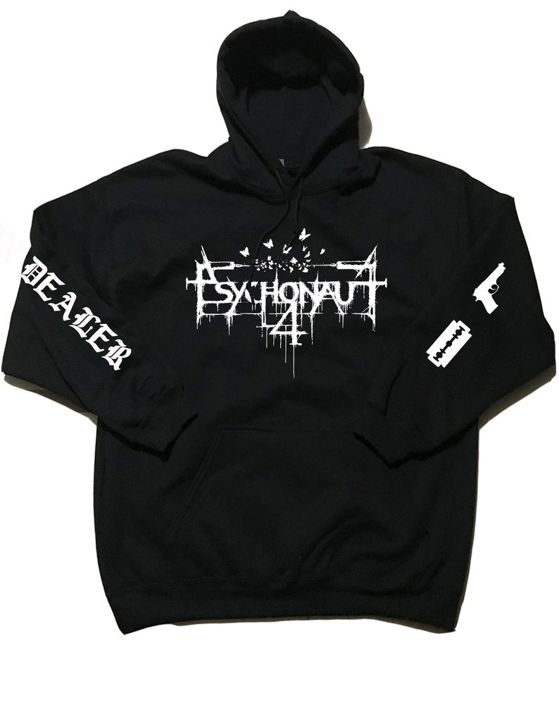 Hoodie Psychonaut 4 DSBM/Blackmetal/Metal image 1