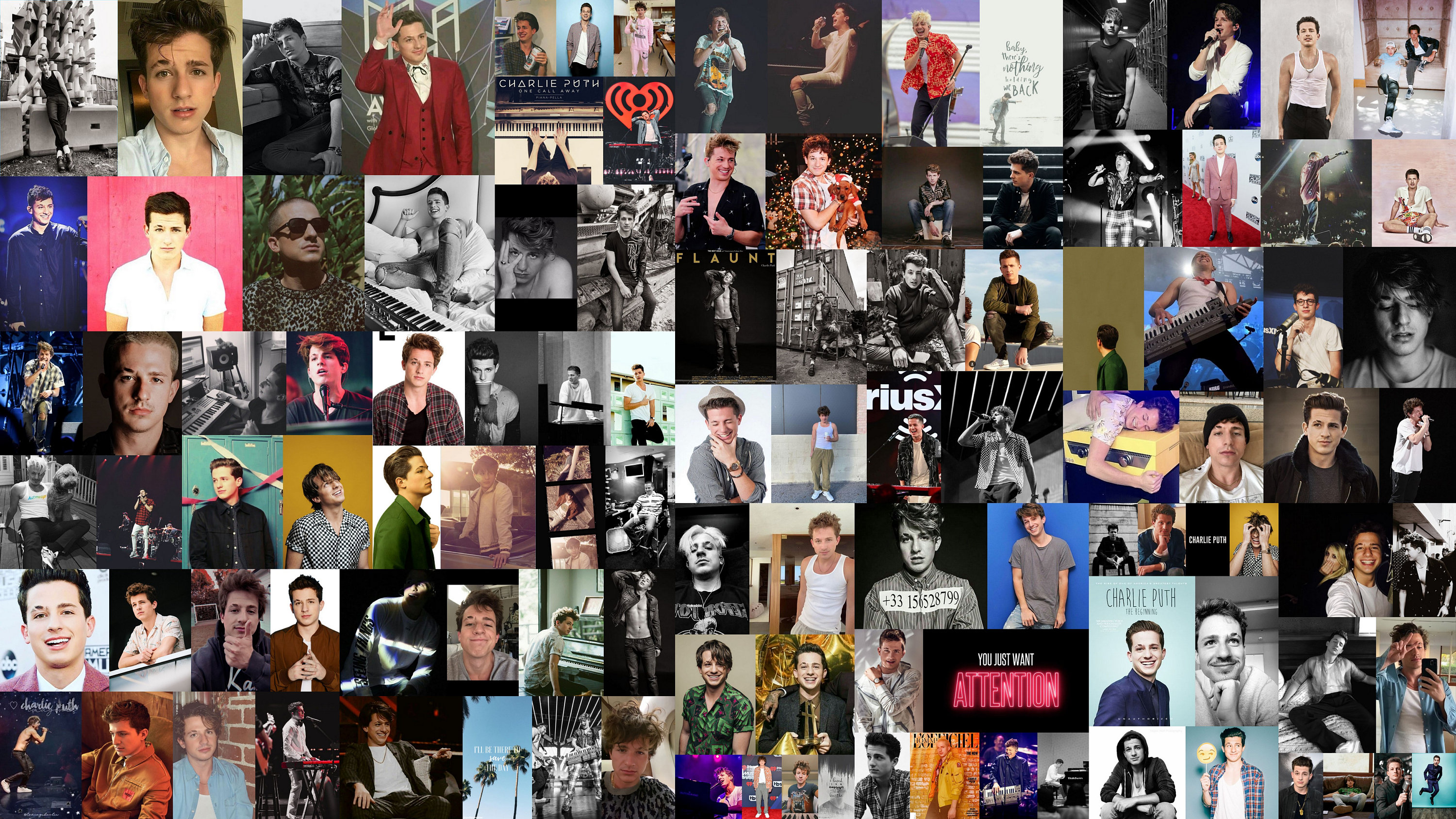 Charlie Puth Aesthetic Wall Collage Kit 100 Pieces Etsy UK