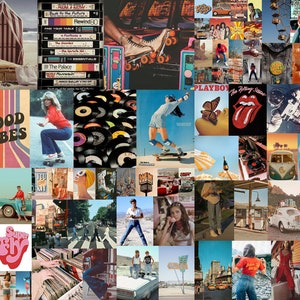80 Pcs Print Album Covers, Unique Square Printed Photos 4X4 Inch, Album  Cover Posters Collage Kit, Music Posters for Room Aesthetic, Aesthetic  Poster, Post…