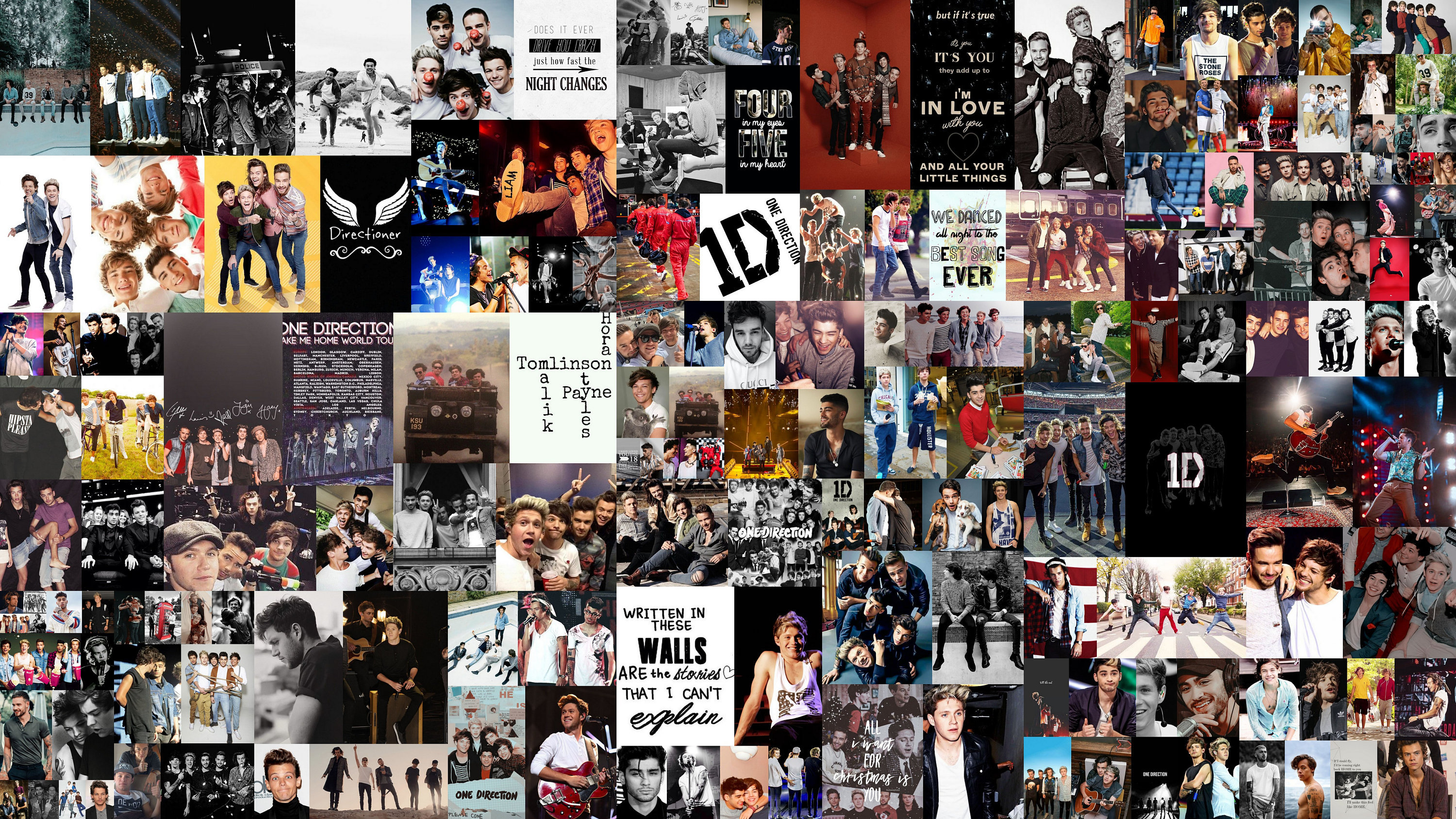 Zayn Malik Collage Wallpaper | Happy Birthday Zayn