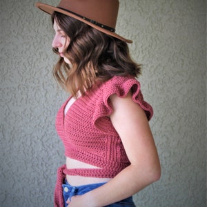 The Vada Wrap Top