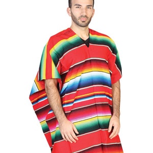 Mexican Serapes - Aztec Calendar Serape - Mexican Ponchos - Traditional Serape -Sarape Con Calendario Azteca