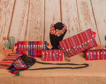Mexican Worry Doll Crossbody Bag – Artisanal Monedero Purse
