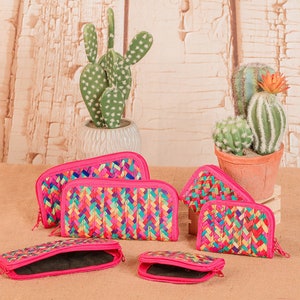 Change Pouch - Multi Use Pouch - Artisanal Change Pouch - Palm Leaf Change Pouch - Monedero Artesanal - Artisanal Wallet - Cartera Artesanal