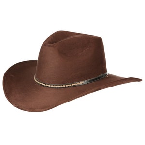 Mexican Suede Hat - Cowboy - Indiana Hat -  Unisex Hat - Mexican Hat - Sombrero Vaquero