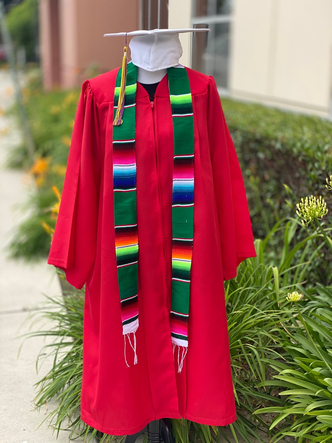 Mexican Serape Graduation Stole Different Serape Colors Etsy