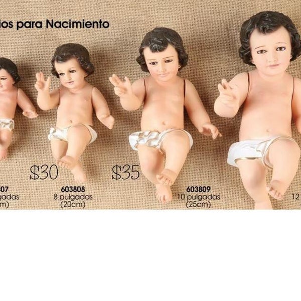 Ninos Dios - Baby Jesus - Nino Dios - Nacimiento - Nativity