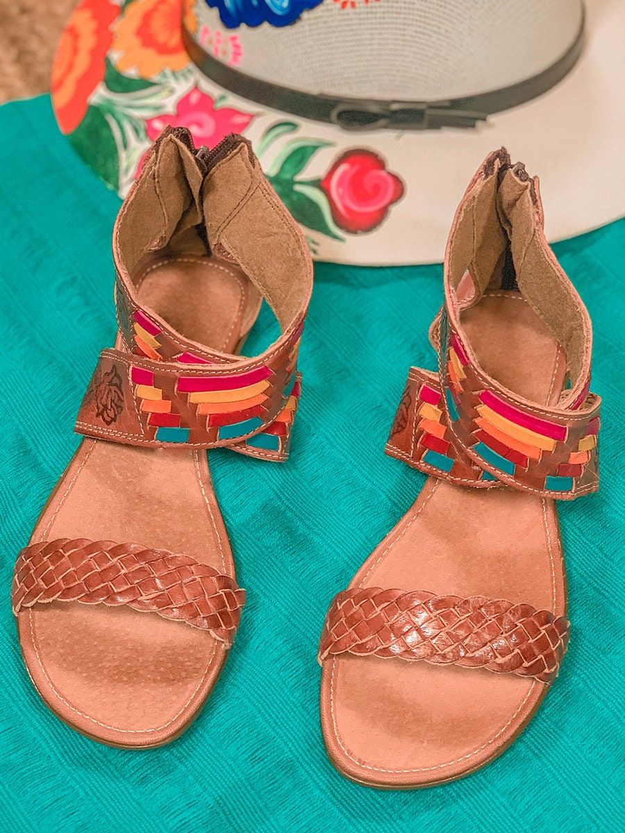 Mexican Sandals Mexican Wedges Mexican Artisanal Wedges - Etsy UK