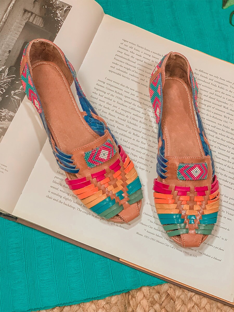 Sandalias Mexicanas Huaraches Artesanales Huaraches | Etsy España
