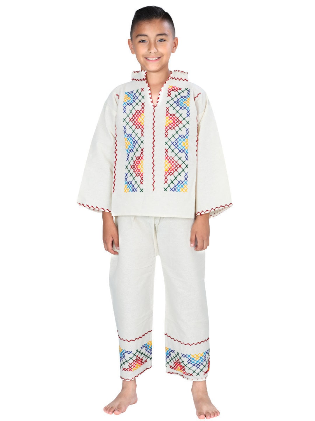 Traditional Indigenous Outfit Traje Tipicode Intido Para Ninos Etsy Norway