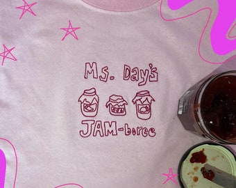 Ms Day’s Jamboree Embroidered Tee (Schmitt, Jessica Day, Nick Miller, TV show, TV merch, Gift Idea) - The Clique Clothing