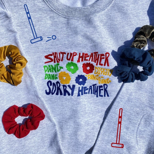 Heathers The Musical Embroidered Sweatshirt - The Clique Clothing