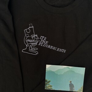 It's The Fluorescents Embroidered Sweatshirt - The Clique Clothing