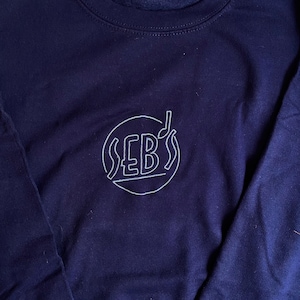 Seb’s Embroidered Sweatshirt - The Clique Clothing