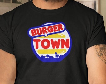 bacalao Burger Town camisa Camiseta Call of Duty Black Ops Camisa Guerra fría Camiseta bacalao camisa guerra fría bacalao negro ops camisa negra ops camisa negra ops camisa