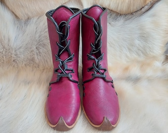 Original Medieval Boots Leather Turkish Shoes Handmade Slip Ons Roman Sandals Morocco Slippers Women Flats Summer Oriental Items