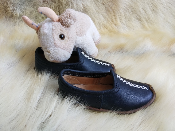 Scarpe nere top per bambini
