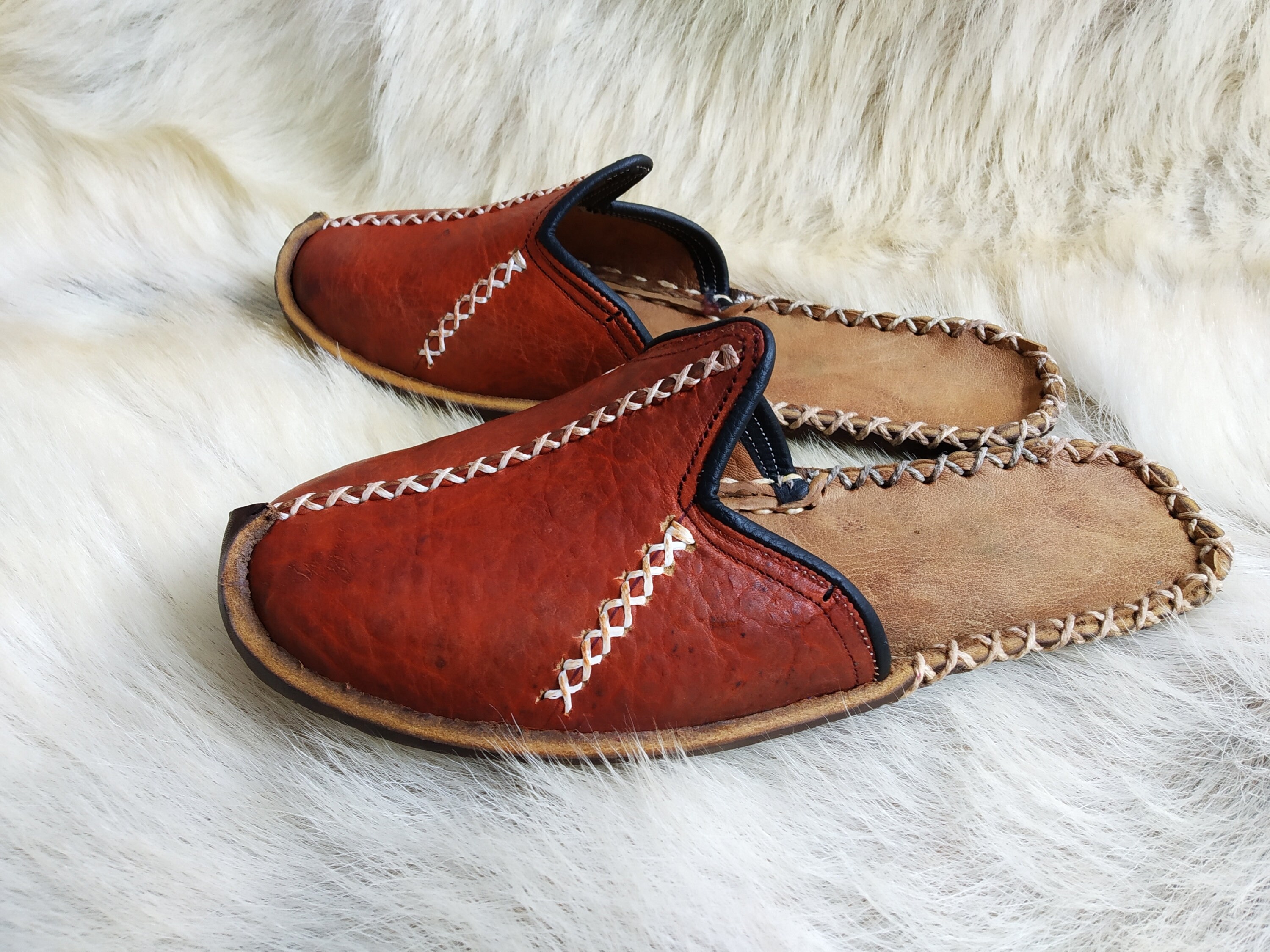 Slip-On Schoenen Herenschoenen sloffen Natuurlijke MANNEN ZWART GLADDE Turkse echt leder handgemaakte Jemenitische schoenen Kleurrijke Slippers 