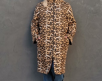 Leopard Print Jacket- Leopard Puffer Jacket- Animal Print Leopard Print Jacket- Leopard Puffer Jacket- Animal Print