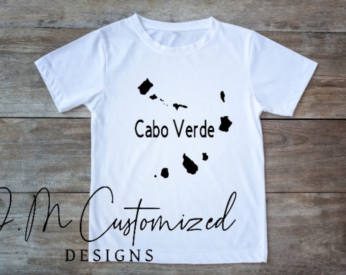 Cape Verde T-shirt,Cape Verde Gift, Cape Verde Clothing, Bella Canvas 3001,Flag And Map T-Shirt,Flag Map Clothing,Tourist Gift,Holiday Gift,