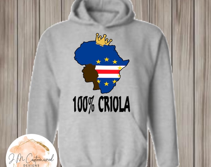 Cape Verdean criola hoodie