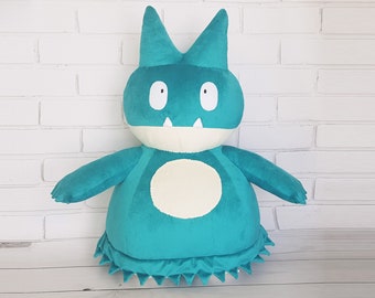 Custom plush toy Just like Munchlax, 12"(30cm) | 25"(65cm), Custom plush MADE TO ORDER, Toy made from drawing