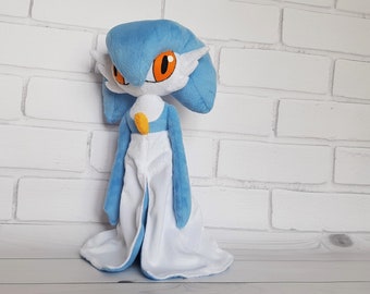 Custom plush toy inspired by Gardevoir, Toy made from drawing, commissioned plush, MADE to ORDER toy