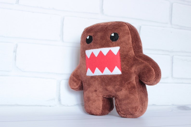 Custom plush toy Domo Kun inspired by Domo-Kun, 20cm Domo-Kun Plush Doll, Creative Gift, Kawaii Domo Kun Stuffed Toys for children image 6