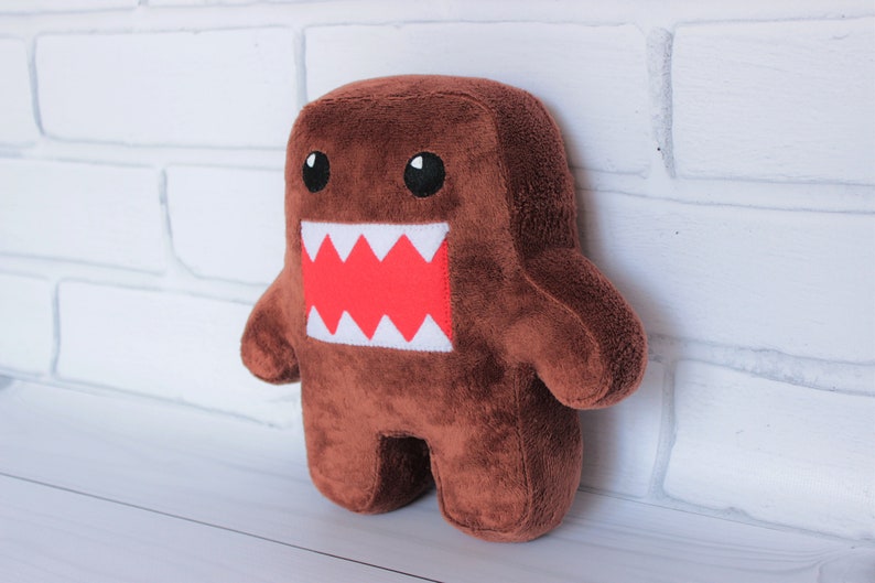 Custom plush toy Domo Kun inspired by Domo-Kun, 20cm Domo-Kun Plush Doll, Creative Gift, Kawaii Domo Kun Stuffed Toys for children image 3