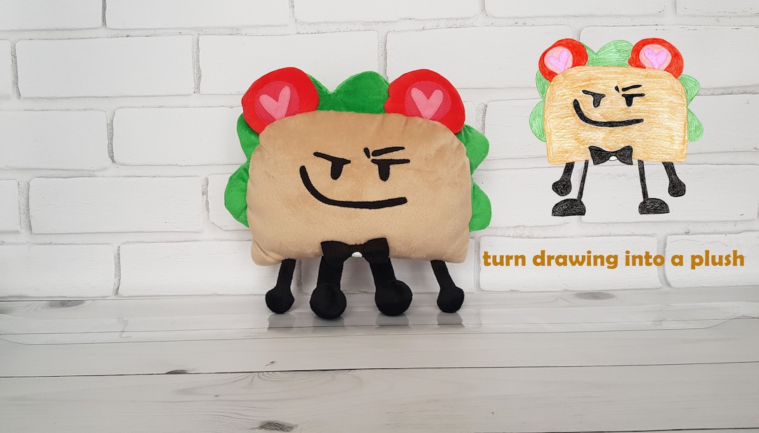Custom Plush Toy Just Like Taco From Inanimate Insanity Inspired ...