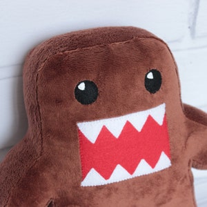 Custom plush toy Domo Kun inspired by Domo-Kun, 20cm Domo-Kun Plush Doll, Creative Gift, Kawaii Domo Kun Stuffed Toys for children image 4