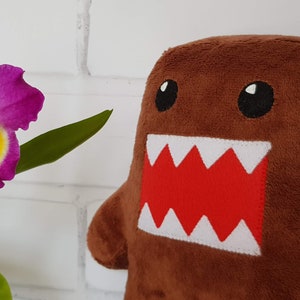 Custom plush toy Domo Kun inspired by Domo-Kun, 20cm Domo-Kun Plush Doll, Creative Gift, Kawaii Domo Kun Stuffed Toys for children image 9