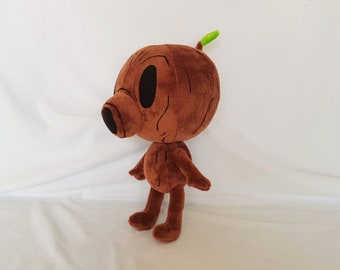 Peluche de leñador inspirado en Wood Man de Hilda, peluche personalizado HECHO A PEDIDO, peluche por encargo