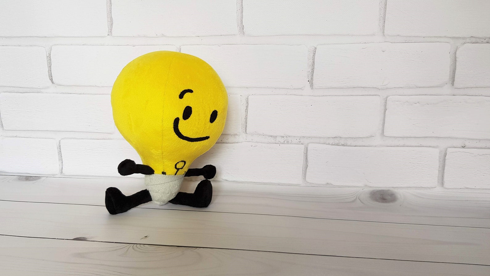 Custom Plush Toy Inspired by Light Bulb From Inanimate Etsy