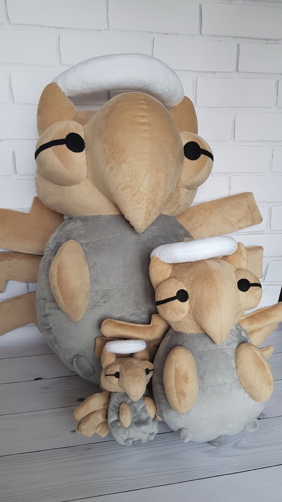Custom Plush Toy Inspired by Shedinja, Plush Toy Shedinja, Large Shedinja,  Toy Made From Drawing, Commissioned Plush, Made to Order 