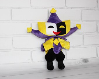 カスタムぬいぐるみ：手作りの絵、Dimentio Inspired、funmade非公式