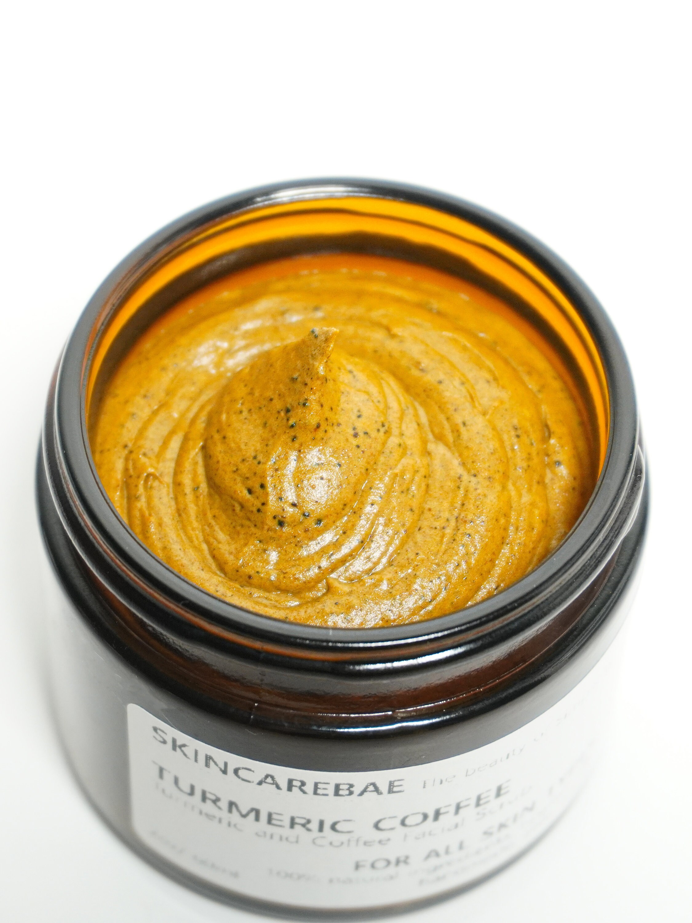 Turmeric Coffee Face Scrub Organic natural face exfoliant Etsy