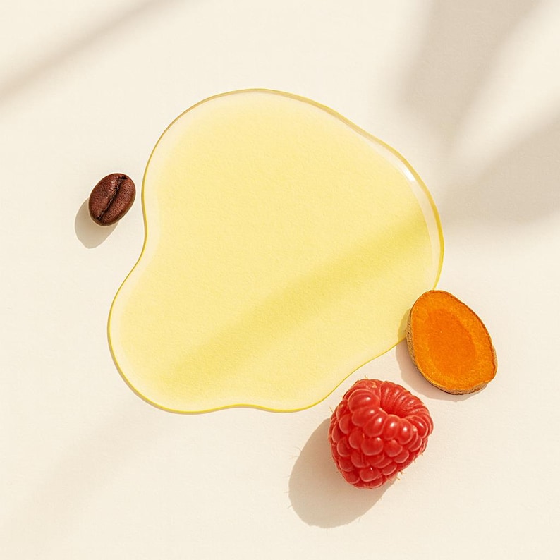 Golden Dew | Botanical Glow Face Serum | Brightening Sea Buckthorn & Coffee Oil Infusion | Artisan Skincare | 1oz Dropper Bottle image 3