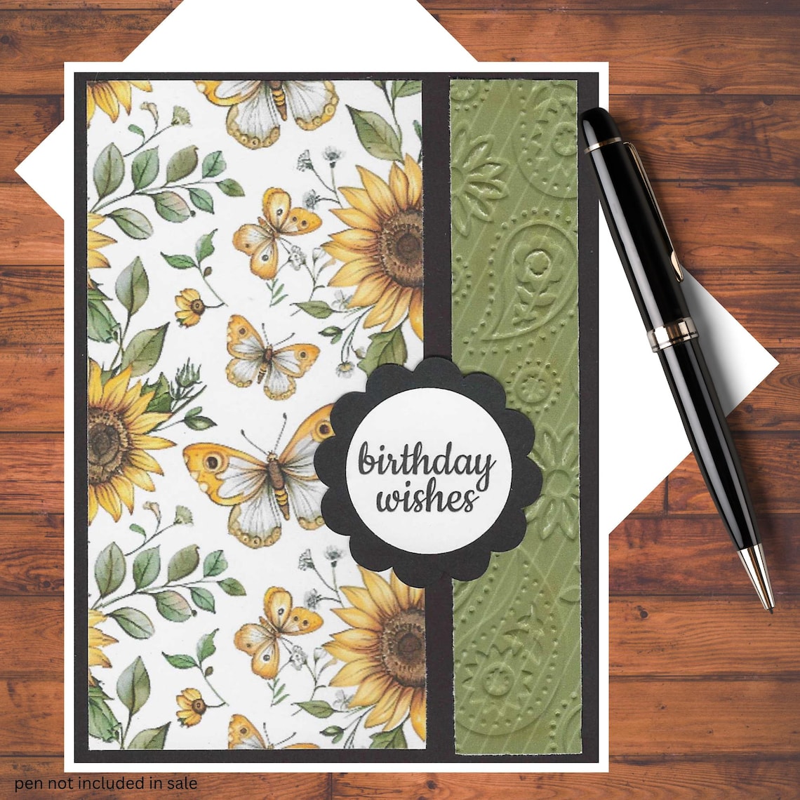 Butterfly Floral Embossed Card Kit: DIY Handmade Stationery With ...