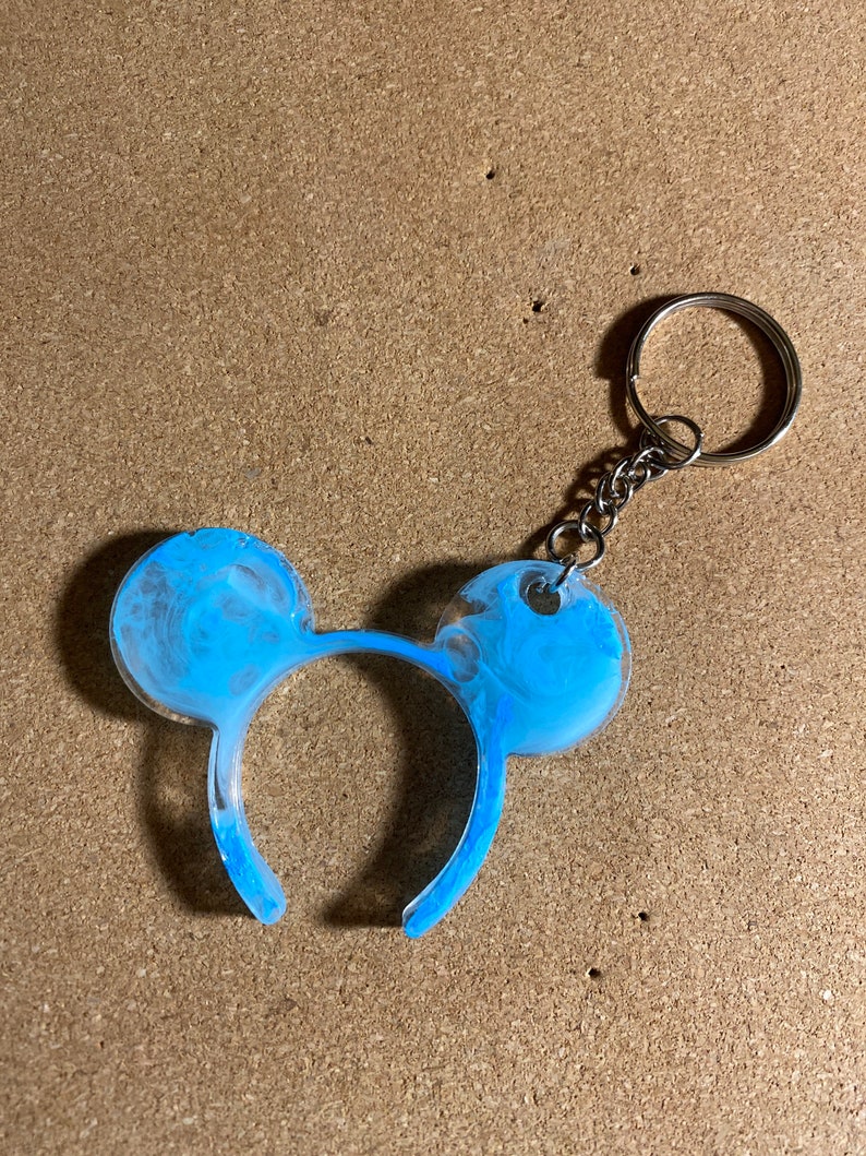 Light blue mickey ears