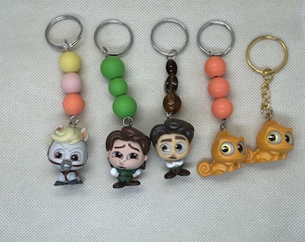 Enredados - otros personajes Llaveros con puerta