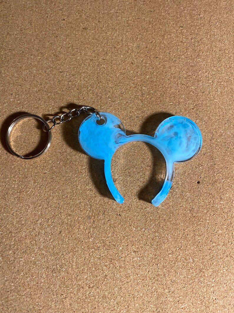 Light blue mickey ears