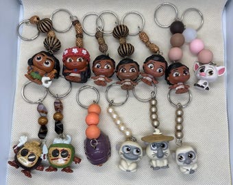 Moana/Raya y último dragón Llaveros Doorable