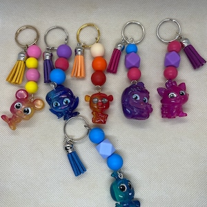 Technicolor Special Edition Doorable Keychains